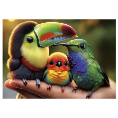 Baby Birds, 200 Piece Puzzle