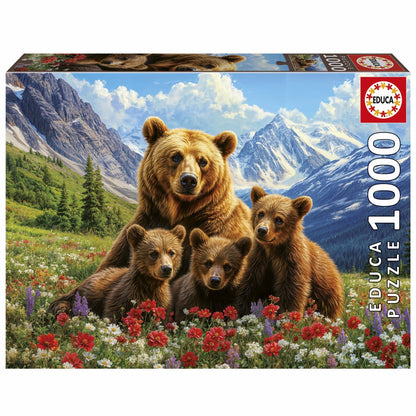 Grizzley Bears in Canada by Wumples, 1000 Piece Puzzle