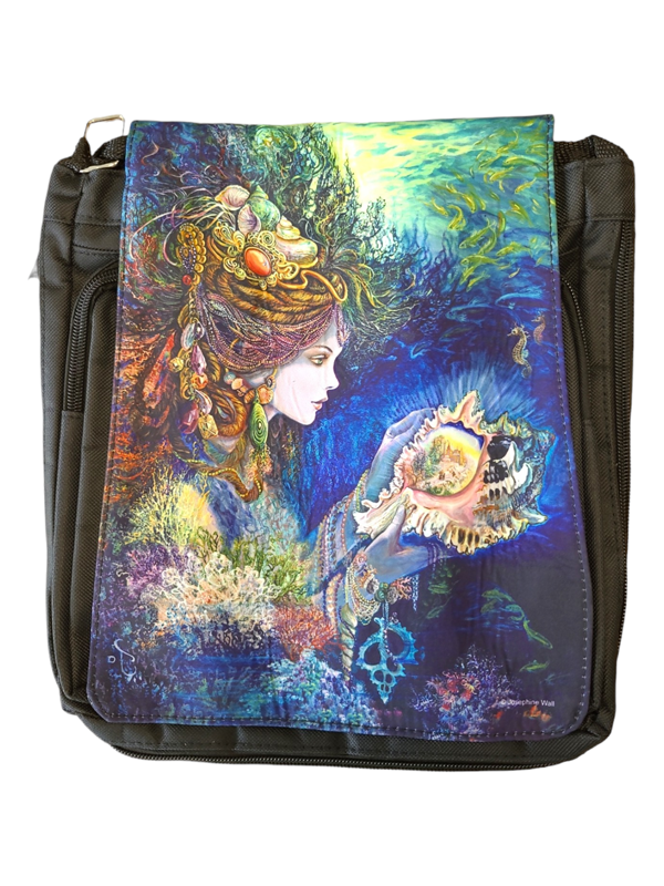 Daughter Of The Deep by Josephine Wall, Small Messenger Bag