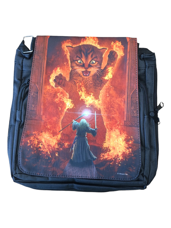 You Shall Not Pass! by Vincent Hie, Small Messenger Bag