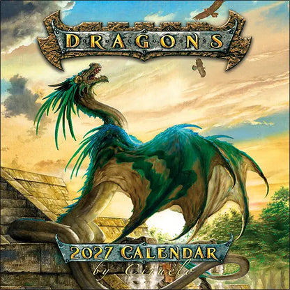 Dragons by Ciruelo, 2027 Wall Calendar
