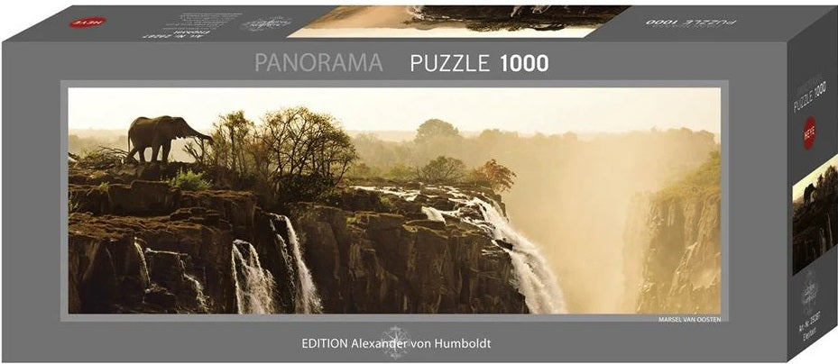 Elephant by Alexander Von Humboldt, 1000 Piece Panorama Puzzle