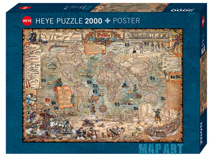 Pirate World by Rajko Zigic, 2000 Piece Puzzle