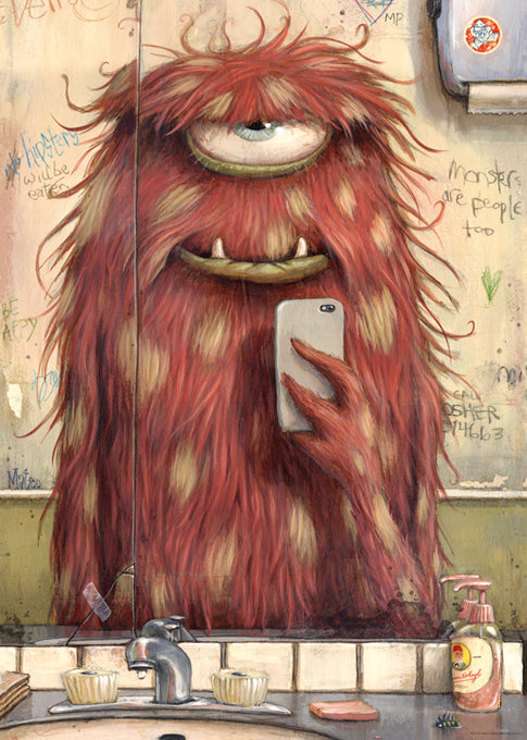 Zozoville - Selfie by Johan Potma, 1000 Piece Puzzle