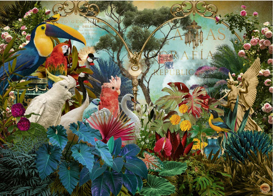 Fauna Fantasies - Birdiversity by André Sanchez, 1000 Piece Puzzle
