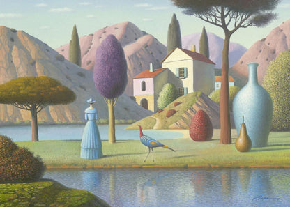 Timeless - Lady in Blue by Evgeni Gordiets, 1000 Piece Puzzle