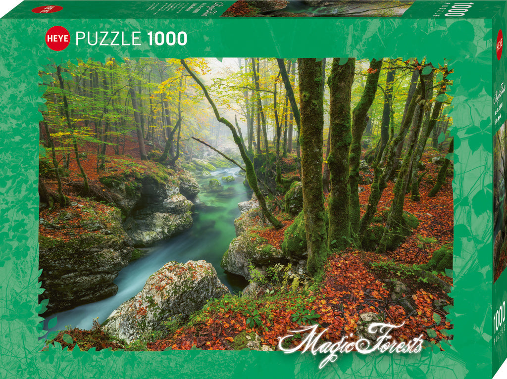 Magic Forests - Little Brook by Nicolas Alexander Otto, 1000 Piece Puzzle
