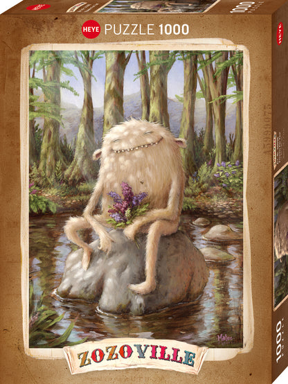 Zozoville - Flowers For You! by Mateo Dineen, 1000 Piece Puzzle