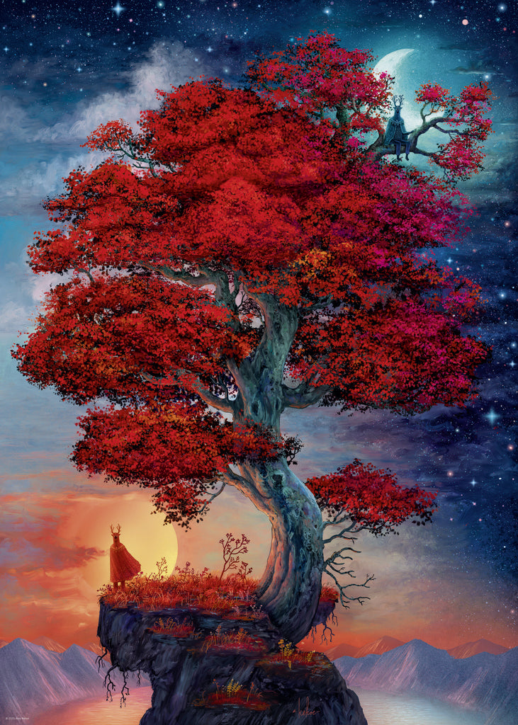Inner Mystic - Light & Dark by Andy Kehoe, 1000 Piece Puzzle