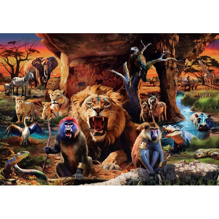 The Tribal Society by Clementoni, 1500 Piece Puzzle