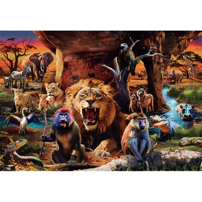 The Tribal Society by Clementoni, 1500 Piece Puzzle
