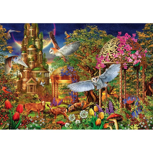Woodland Fantasy Garden by Ciro Marchetti, 1500 Piece Puzzle
