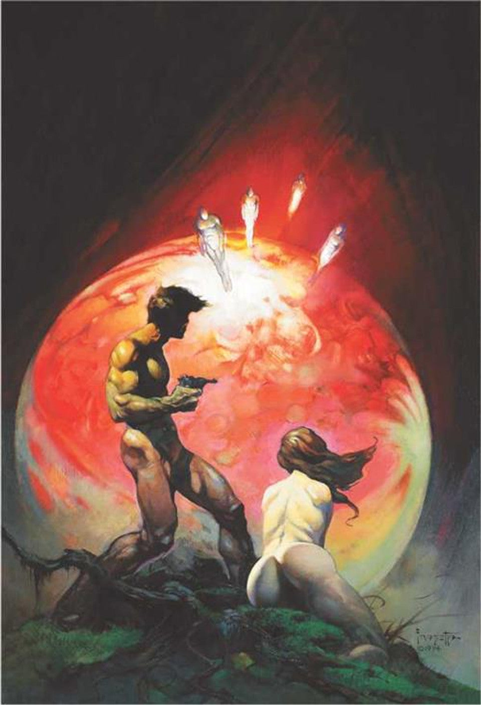 Red Planet by Frank Frazetta, Poster