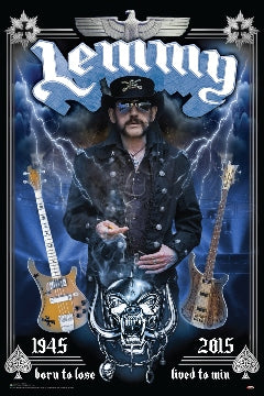 Lemmy Motorhead eerbetoon, poster
