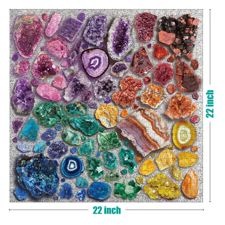 Chromatic Crystals, 1000 Piece Puzzle