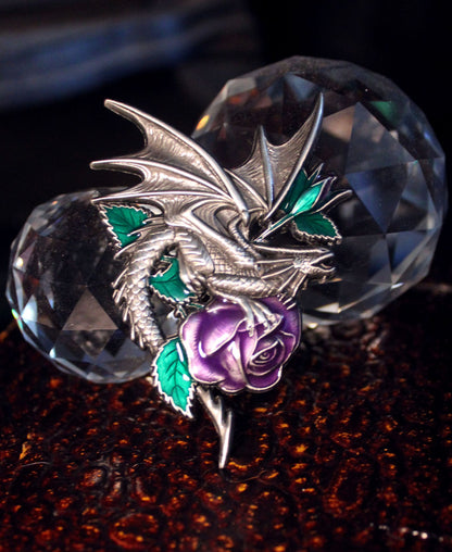 Dragon Beauty by Anne Stokes, Pin Badge