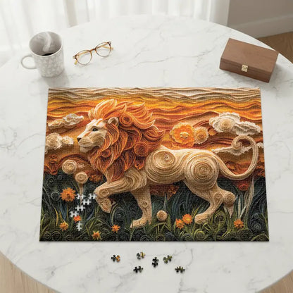 No. 1 - Golden Lion, 1000 Piece Puzzle