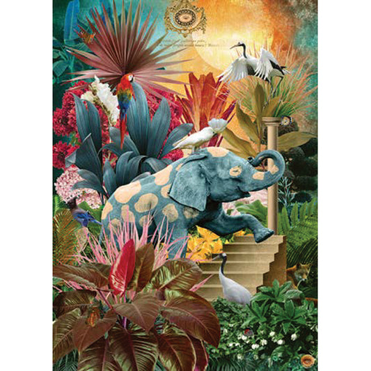 Fauna Fantasies - Elephantaisy by André Sanchez, 1000 Piece Puzzle