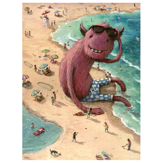 Zozoville - Beach Boy by Mateo Dineen, 1500 Piece Puzzle