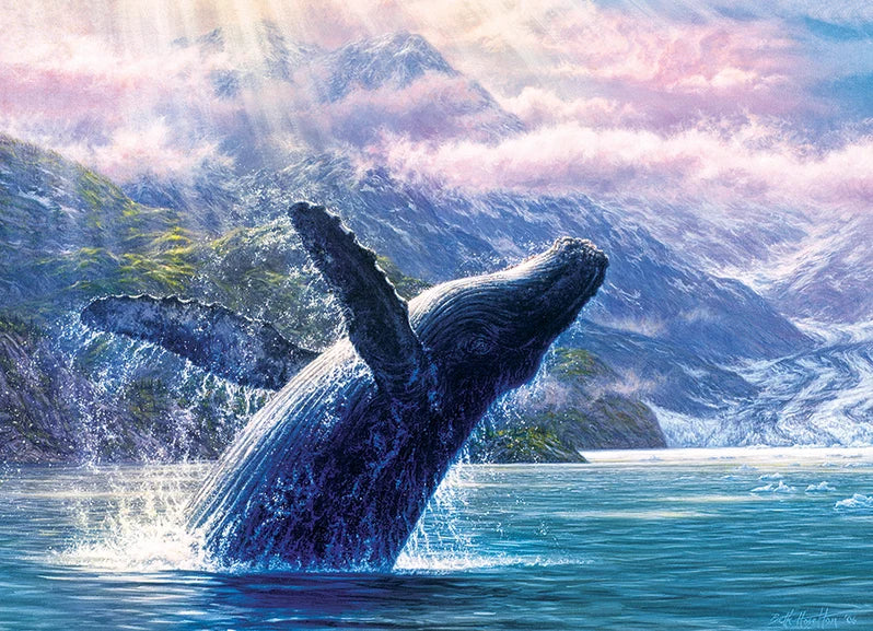 Leviathan of Glacier Bay by Beth Hoselton, 1000 Piece Puzzle