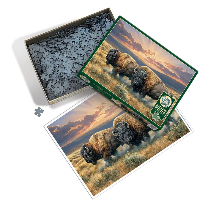 Dusty Plains by Rosemary Millette, 1000 Random Cut Piece Puzzle