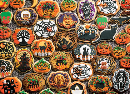 Halloween Cookies by Cobble Hill Creations, 1000 Random Cut Piece Puzzle