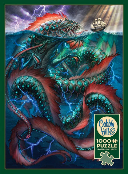 From the Depths by Emily Megan, 1000 Random Cut Piece Puzzle