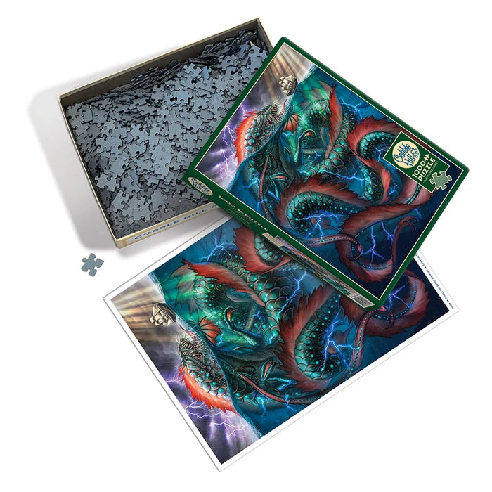 From the Depths by Emily Megan, 1000 Random Cut Piece Puzzle