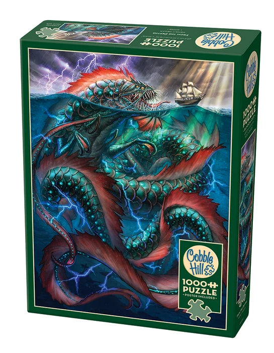 From the Depths by Emily Megan, 1000 Random Cut Piece Puzzle