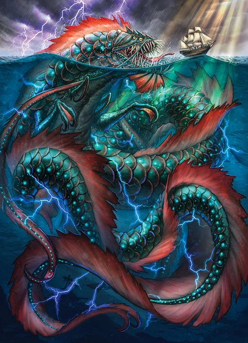 From the Depths by Emily Megan, 1000 Random Cut Piece Puzzle