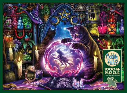 Time to Feed the Cats by Sarah Richter, 1000 Piece Random Cut Puzzle