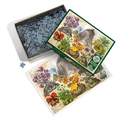 The Little Hills by Cory Godbey, 1000 Piece Random Cut Puzzle
