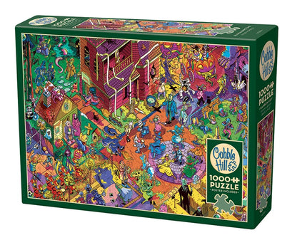All Hallows' Eve by Tobe Fonseca, 1000 Piece Random Cut Puzzle