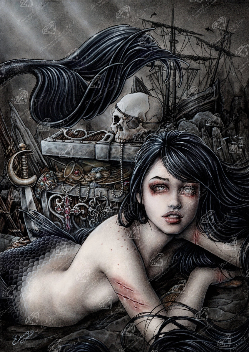 Now All Your Treasures Are Mine by Enys Guerrero, Diamond Art Kit