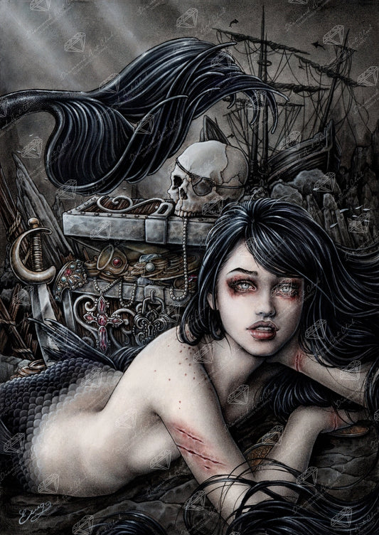 Now All Your Treasures Are Mine by Enys Guerrero, Diamond Art Kit