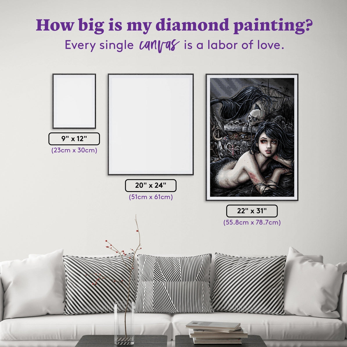 Now All Your Treasures Are Mine by Enys Guerrero, Diamond Art Kit