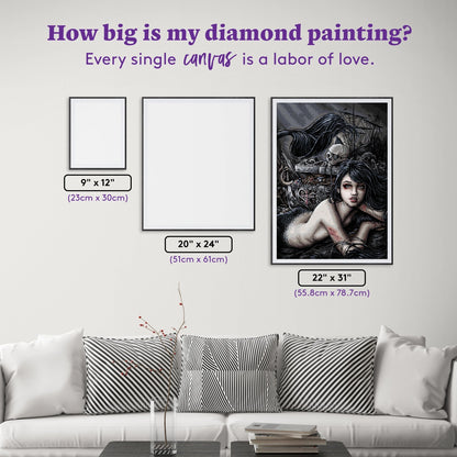 Now All Your Treasures Are Mine by Enys Guerrero, Diamond Art Kit