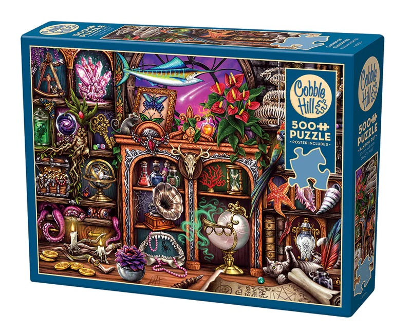 Cabinet of Curiosities by Sarah Richter, 500 Piece Puzzle