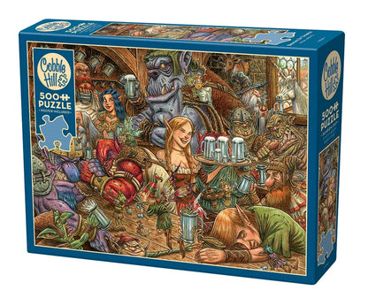 Brewing Up Trouble by Fian Arroyo, 500 Random Cut Piece Puzzle