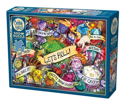 Let's Roll! by Taylor Weltzer, 500 Piece Random Cut Puzzle