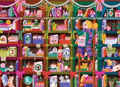 Holiday Browsing by Katherine Castano, 500 Random Piece Puzzle