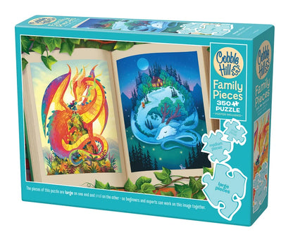 Night & Day by Michelle Simpson, 350 Piece Random Cut Family Puzzle