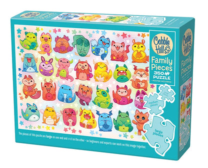 Little Monsters by Michelle Simpson, 350 Piece Random Cut Family Puzzle