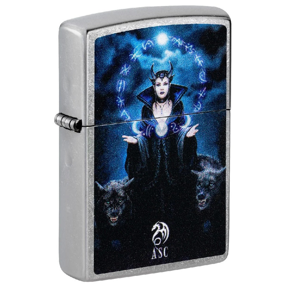 Zippo Lighter: Moon Witch by Anne Stokes - Street Chrome