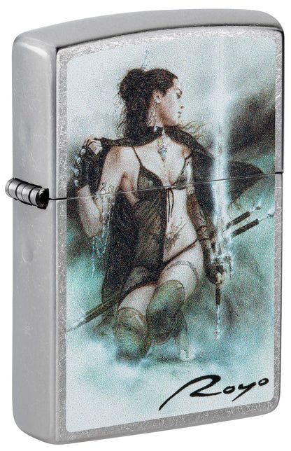 Zippo Lighter: Fierce Warrior by Luis Royo - Street Chrome