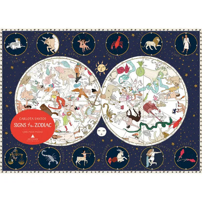 Signs of the Zodiac, 1000 Piece Puzzle