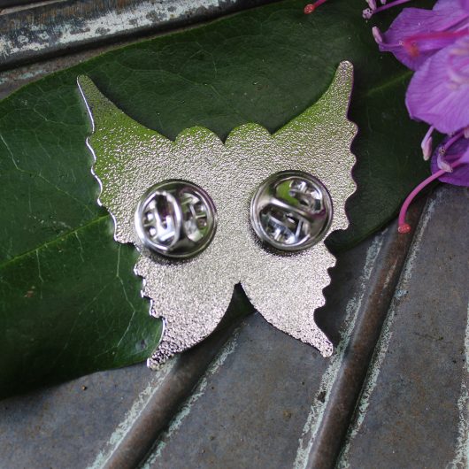 Immortal Flight Butterfly  by Anne Stokes Pin Badge – Purple Variant