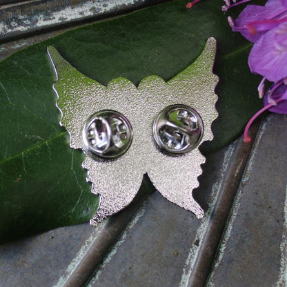 Immortal Flight Butterfly  by Anne Stokes Pin Badge – Purple Variant