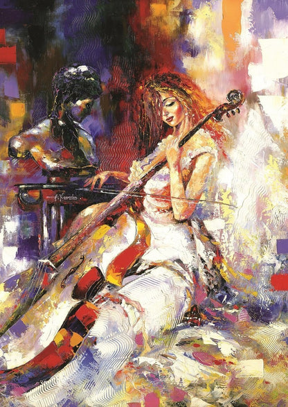 The Cellist, 500 Piece Puzzle