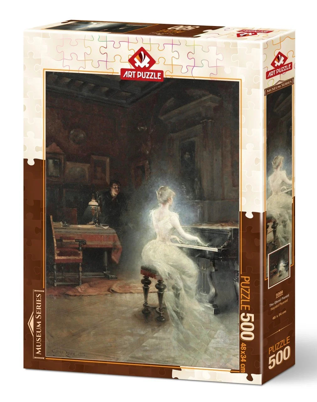 The Ghost Pianist by Georges Roux, 500 Piece Puzzle